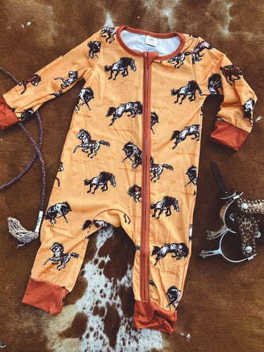 Lets Get Broncy Onesie
