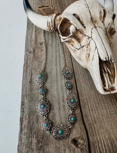 Concho Link Necklace