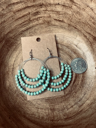 Round Layered Earrings