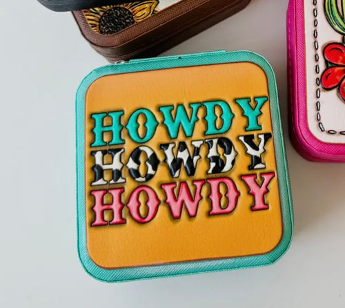 Mini Howdy Jewelry Box