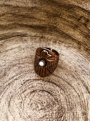 Thunderbird Cuff Ring