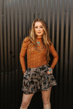 Load image into Gallery viewer, Lariat Lace Saddle Mesh Top