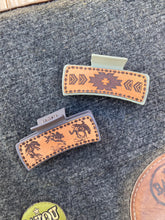 Load image into Gallery viewer, Bronc N Aztec Hair Clips